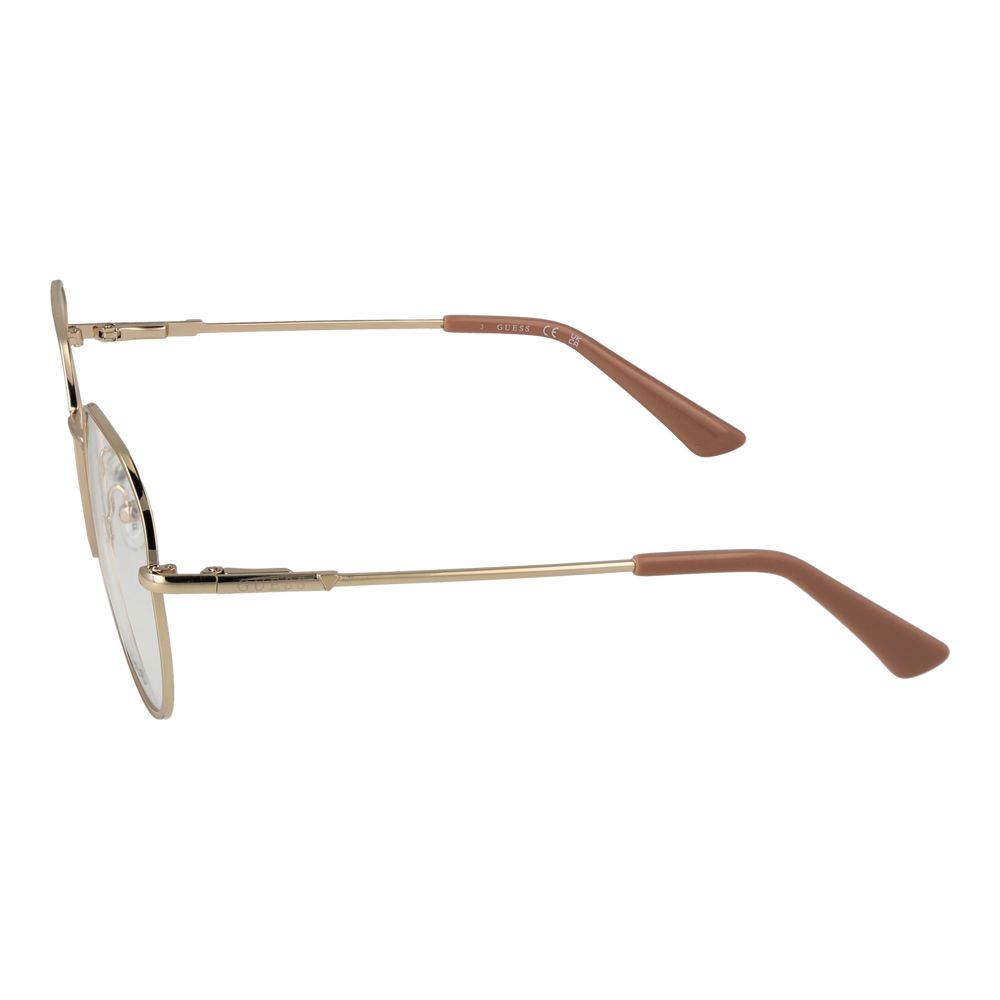 إطار نظارات Guess الذهبي للنساء