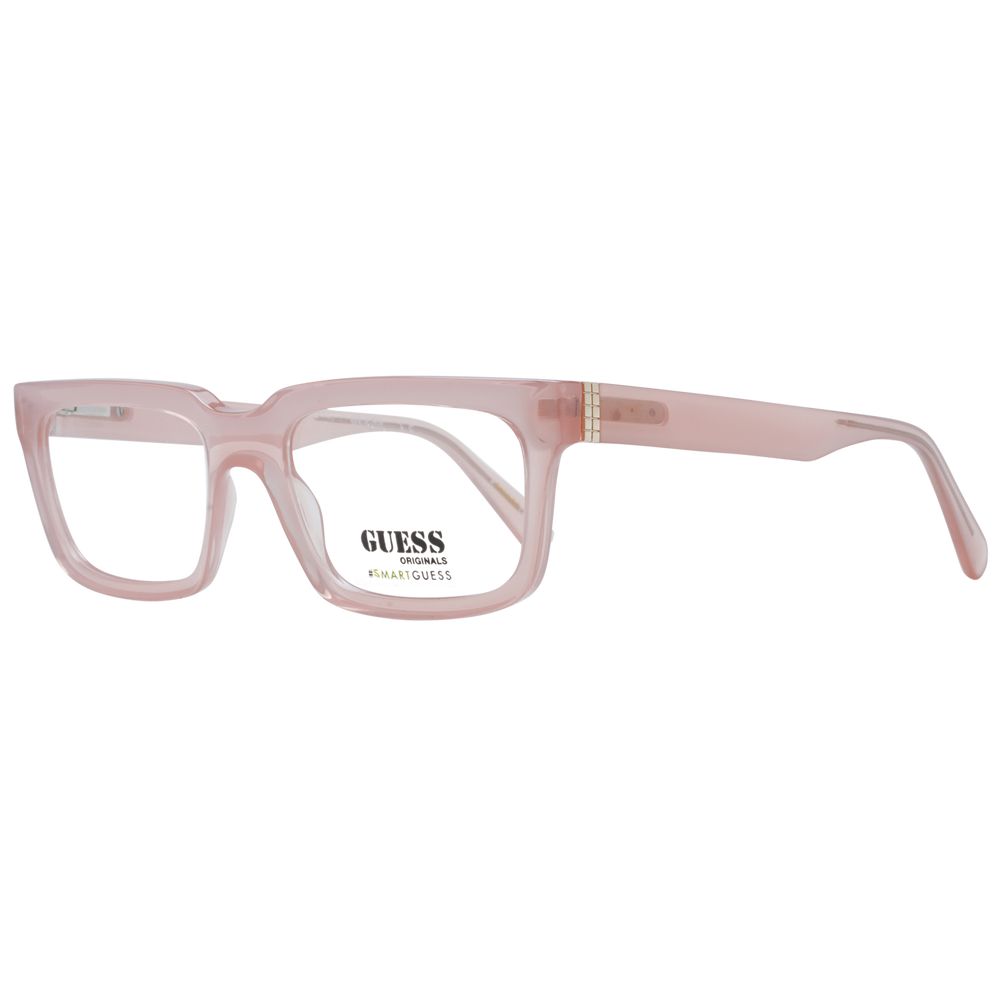 إطار نظارات نسائية باللون الوردي من Guess
