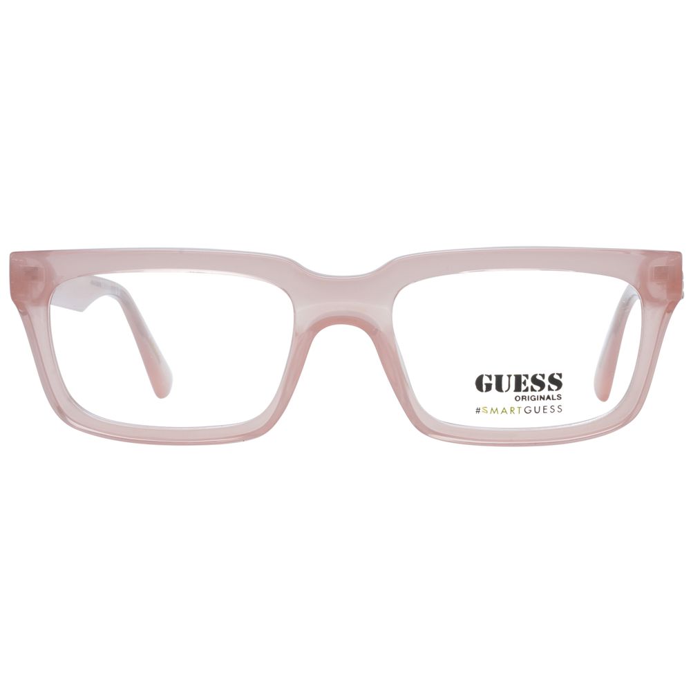 إطار نظارات نسائية باللون الوردي من Guess