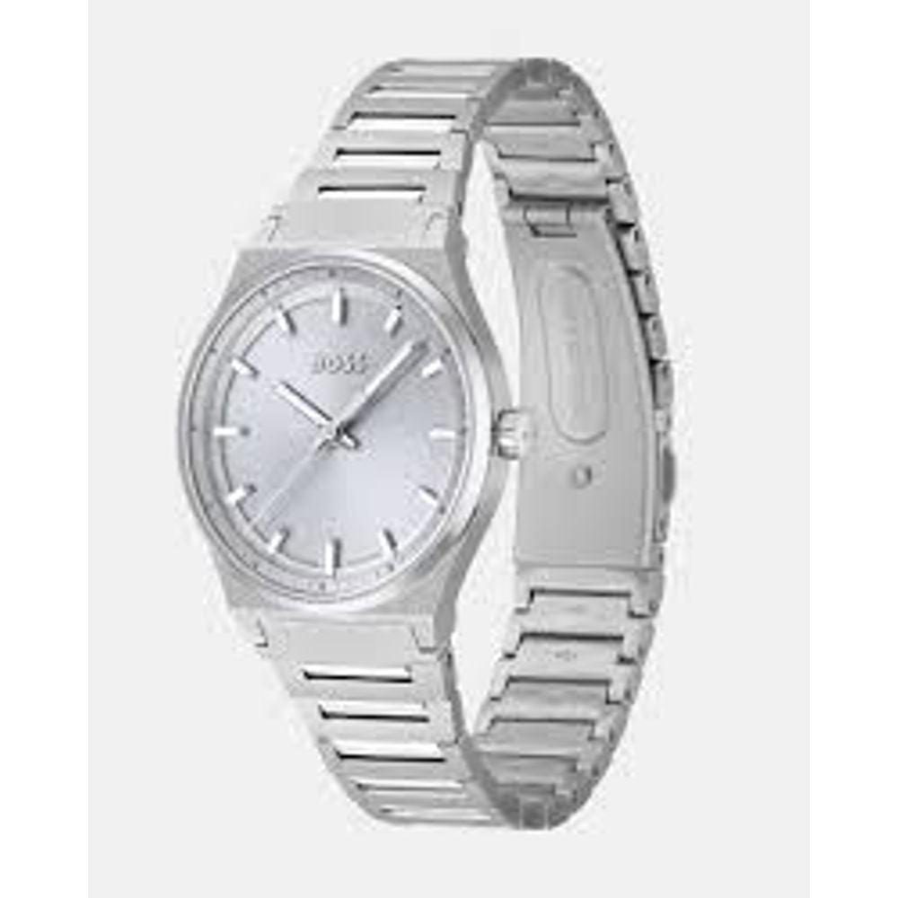 Hugo Boss Silver Stainless Steel Dress Watch - Luxe Marca