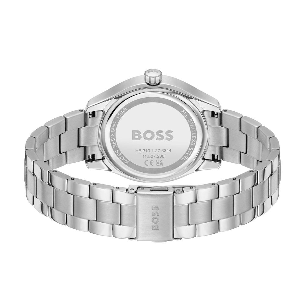 Hugo Boss Silver Stainless Steel Dress Watch - Luxe Marca