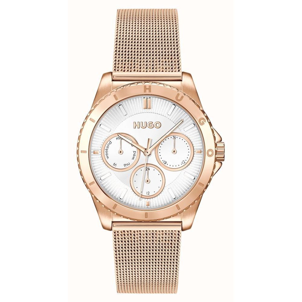 Hugo Boss Gold Stainless Steel Dress Watch - Luxe Marca