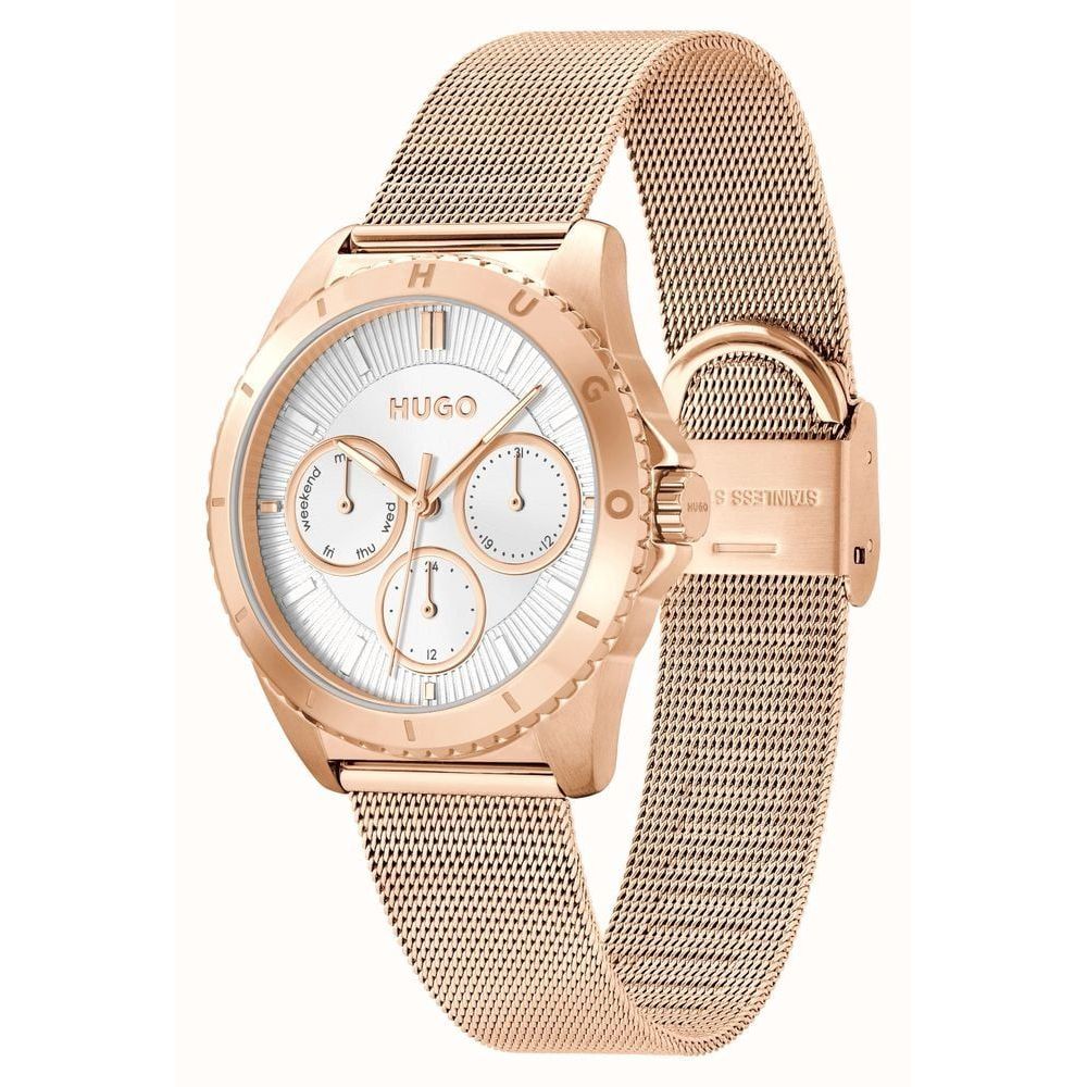 Hugo Boss Gold Stainless Steel Dress Watch - Luxe Marca