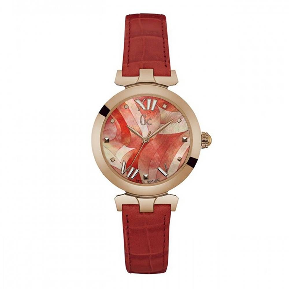 GC Orange Leather Dress Watch - Luxe Marca