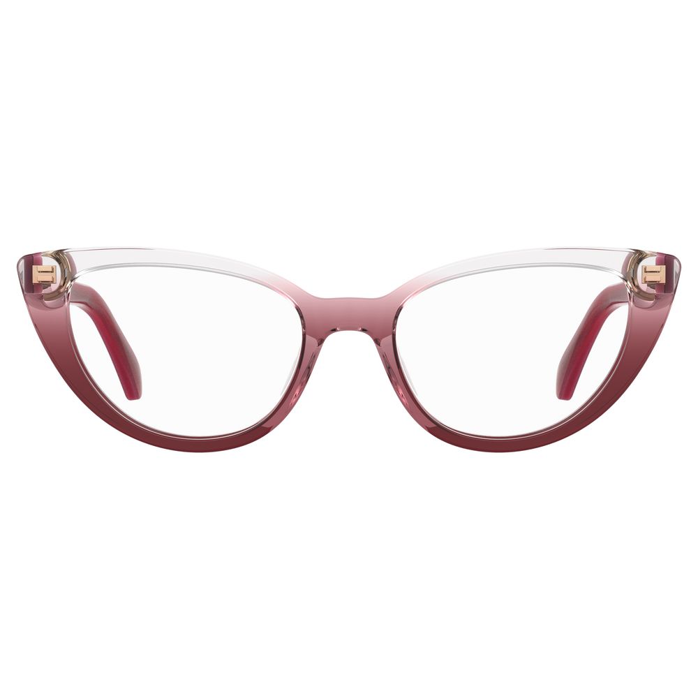 Moschino Red Acetate Glasses (Frames) - Luxe Marca