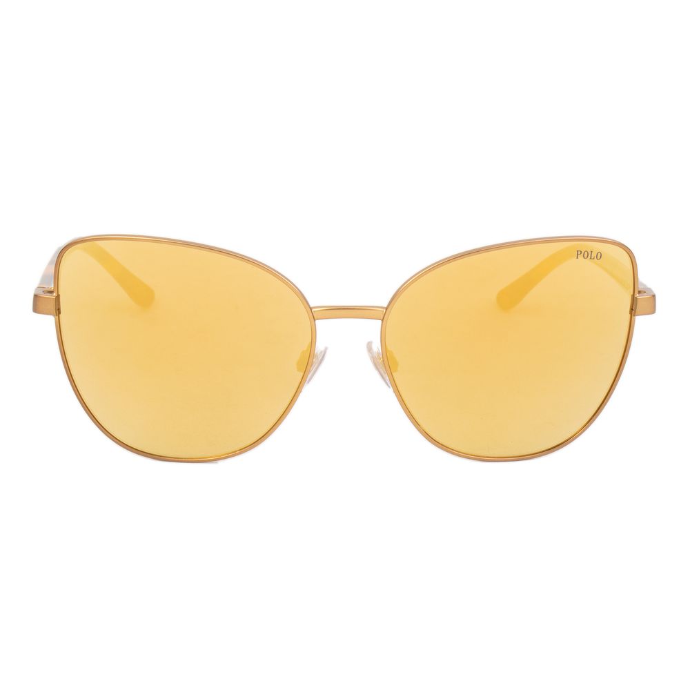 Polo Ralph Lauren Brown Metal Sunglasses - Luxe Marca