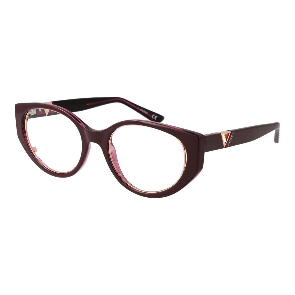 إطارات نظارات Guess Burgundy للنساء