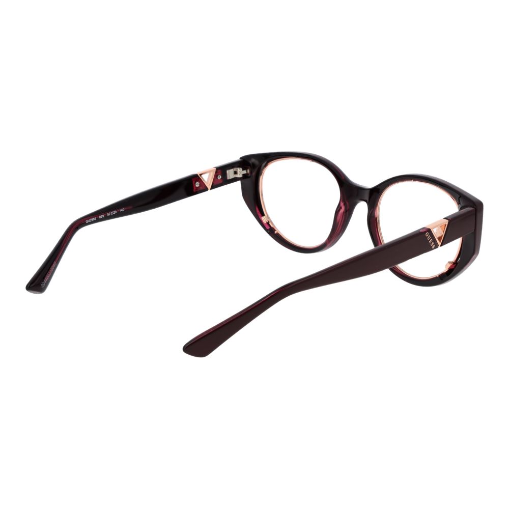 إطارات نظارات Guess Burgundy للنساء