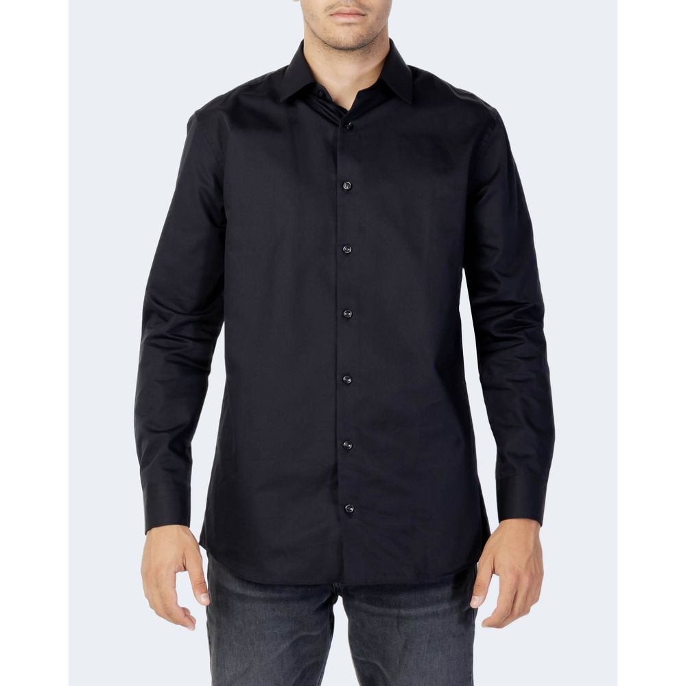 Black Cotton Shirt