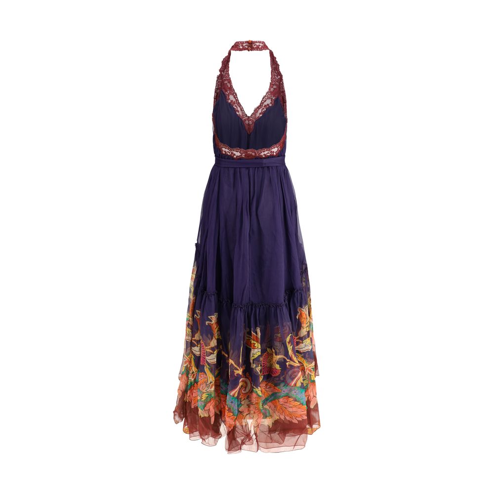 Silk long Dress