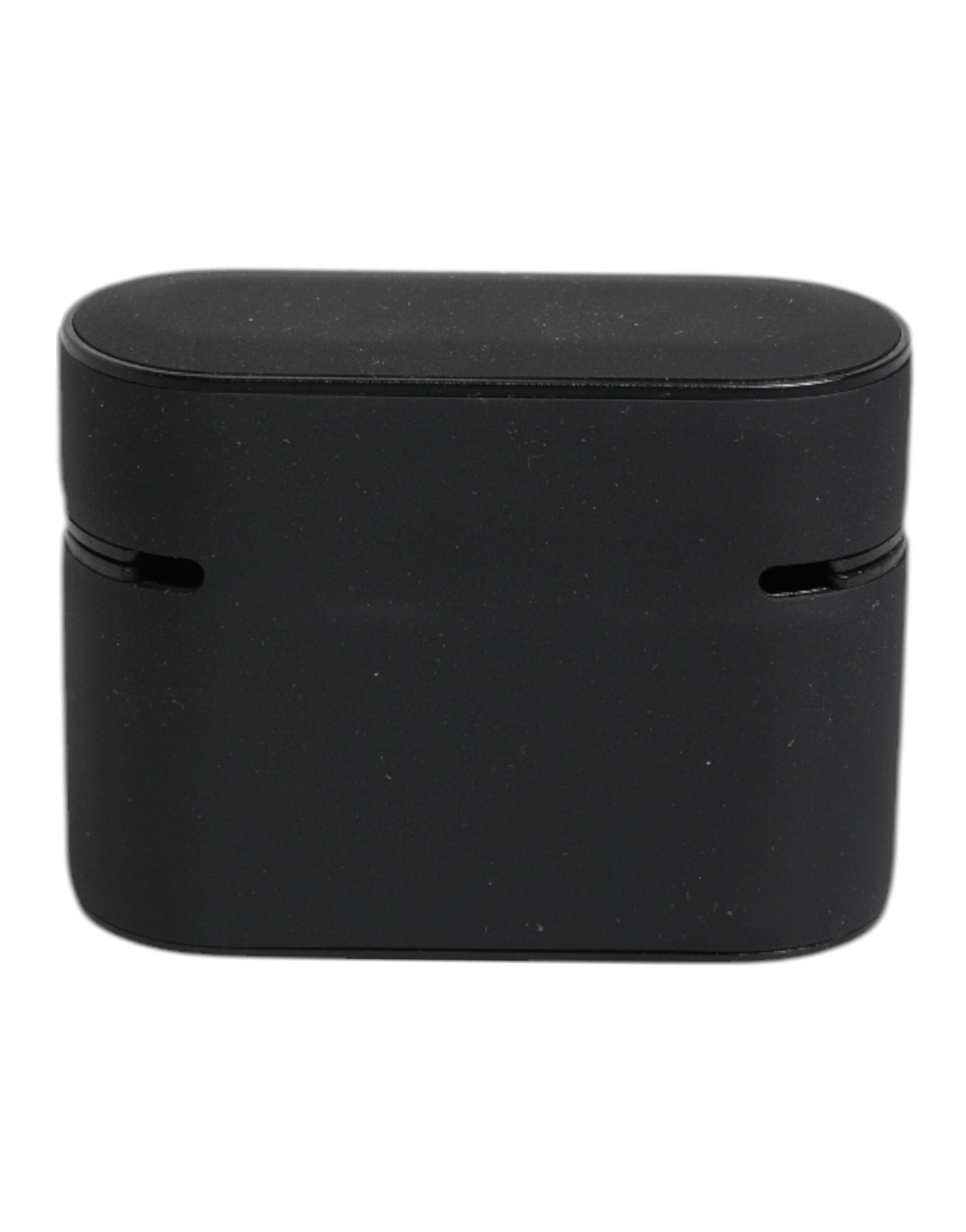 جراب Airpods من السيليكون الأسود والبرتقالي المنقوش بشعار دولتشي آند غابانا