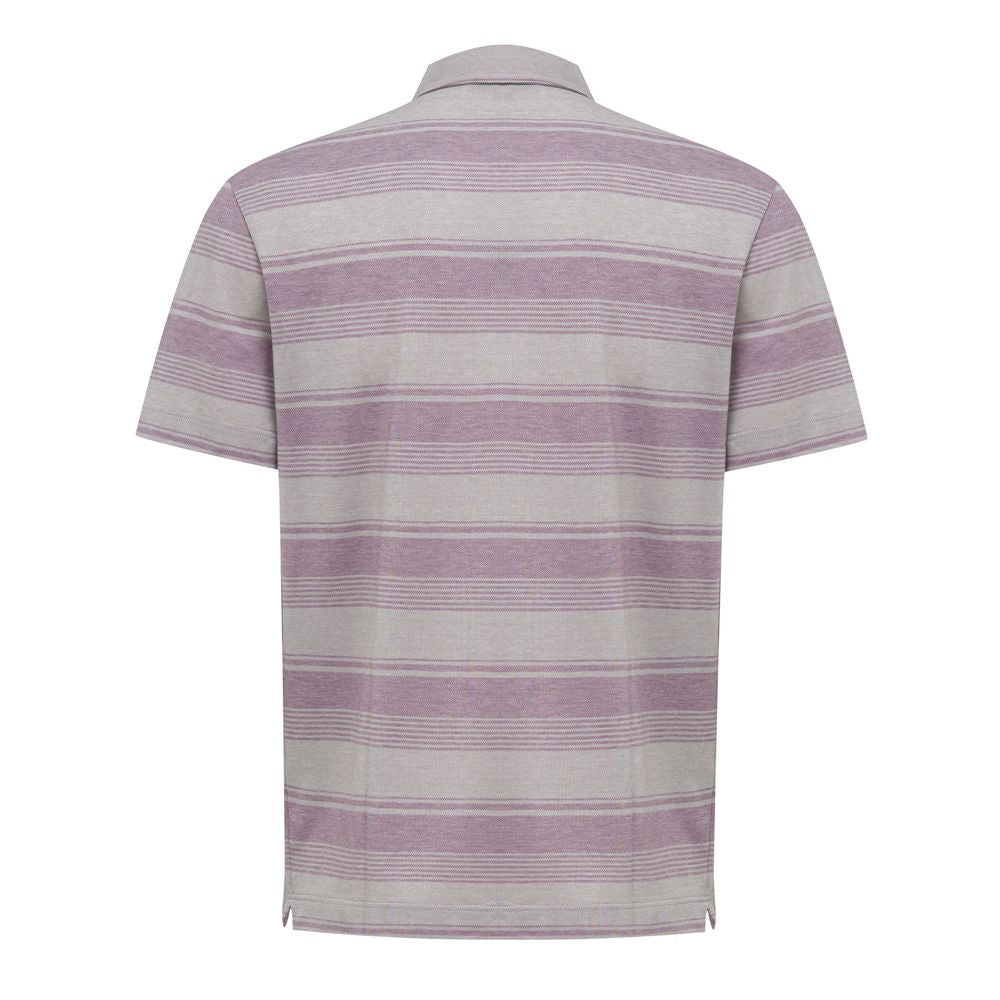 Brown Cotton Polo Shirt