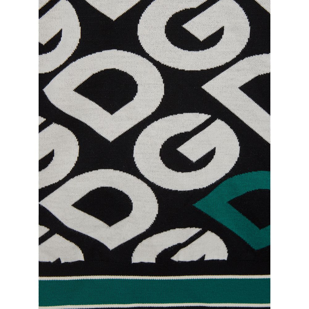 سترة قطنية سوداء أنيقة من دولتشي آند غابانا لإطلالة راقية