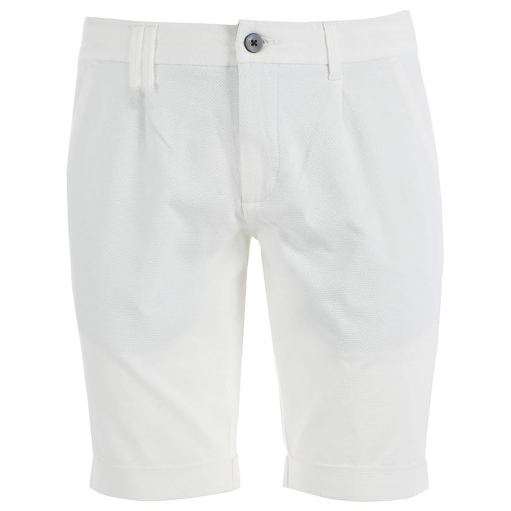 White Cotton Short