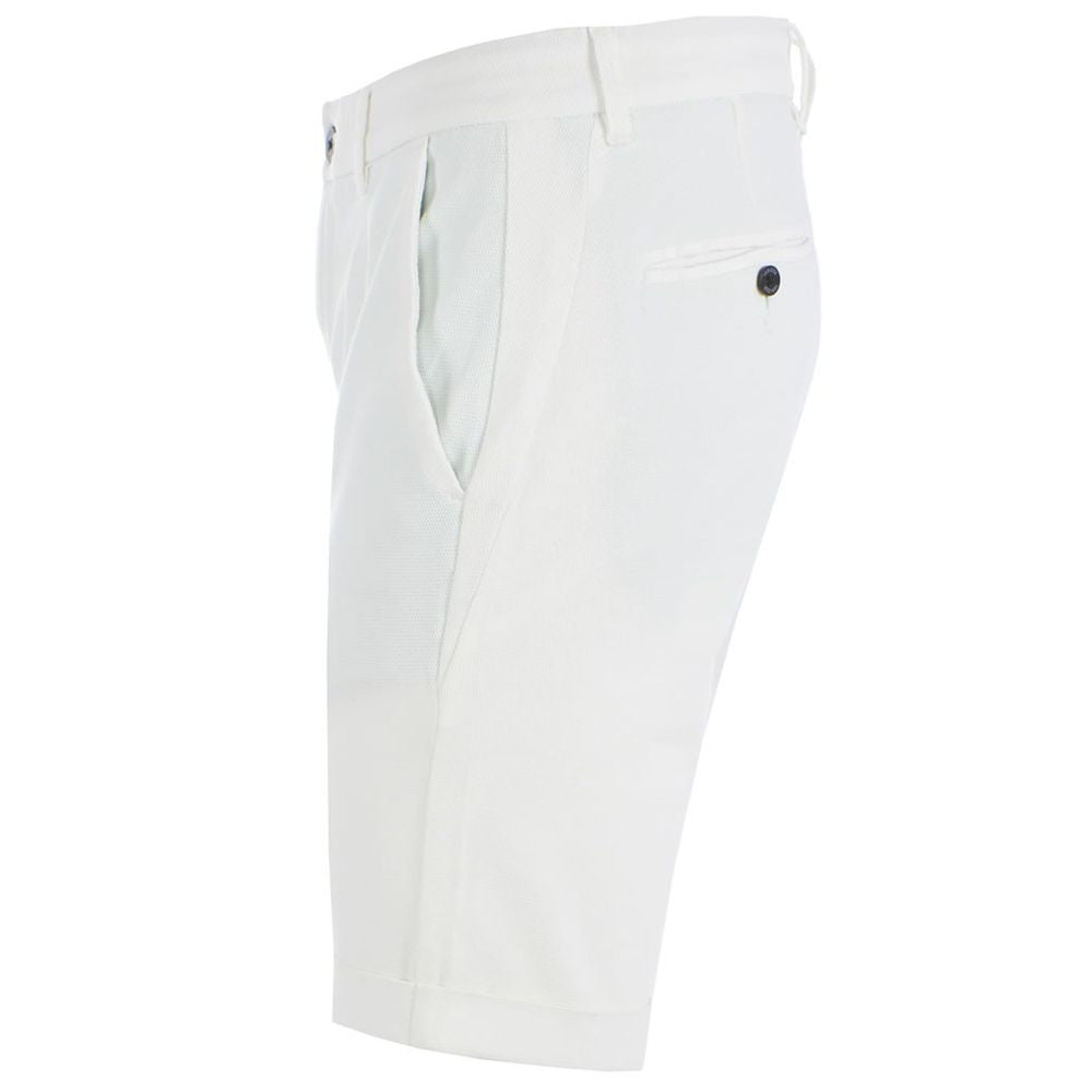 White Cotton Short