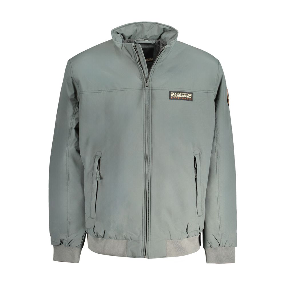 Napapijri Green Polyamide Men Jacket