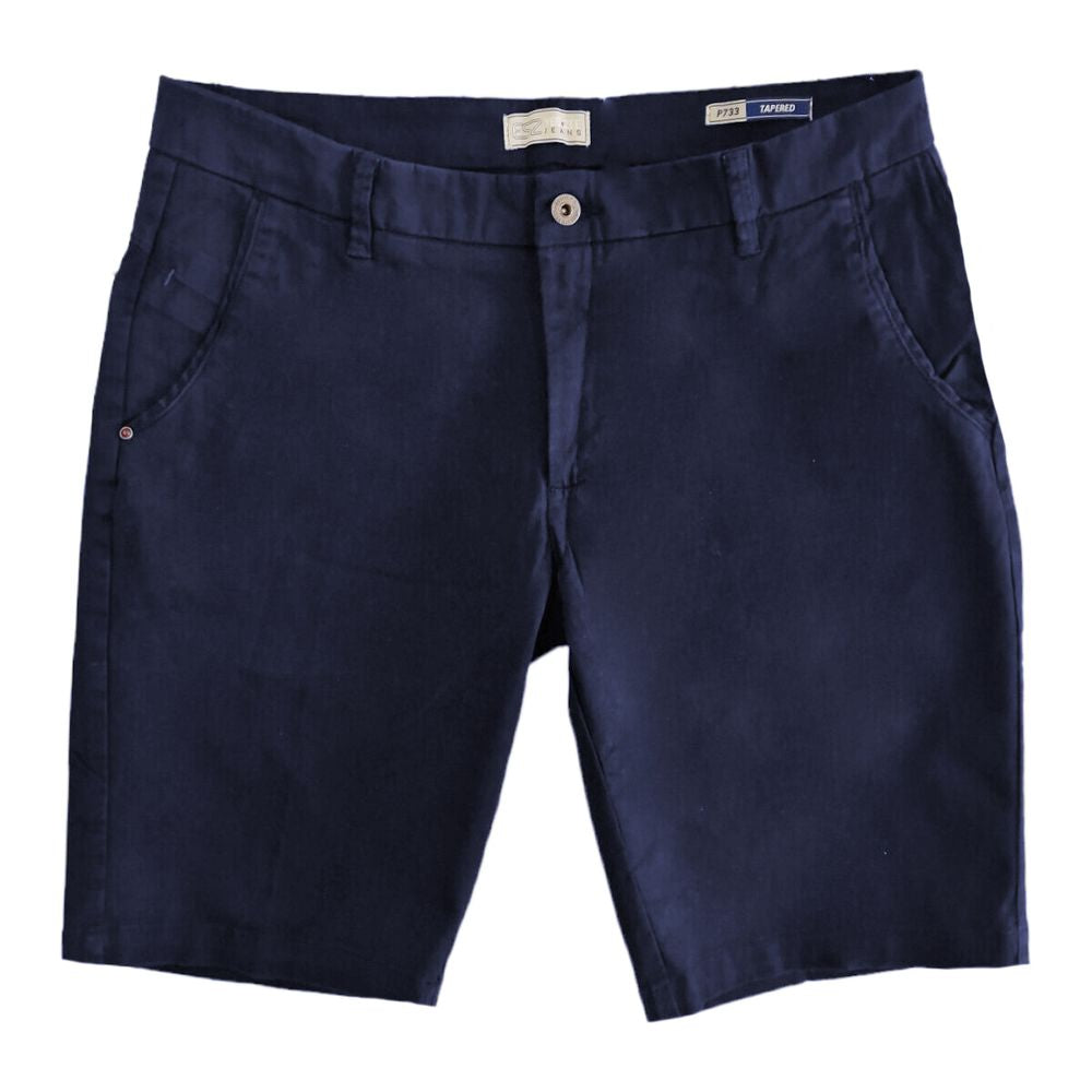 Blue Cotton Short