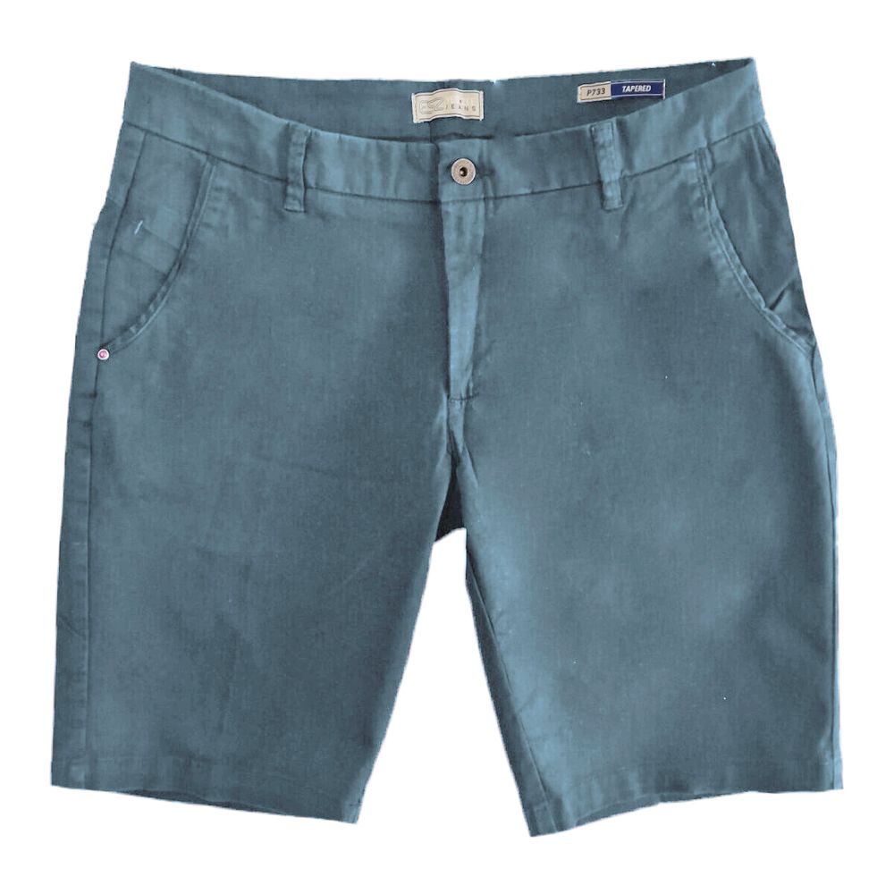 Light Blue Cotton Short