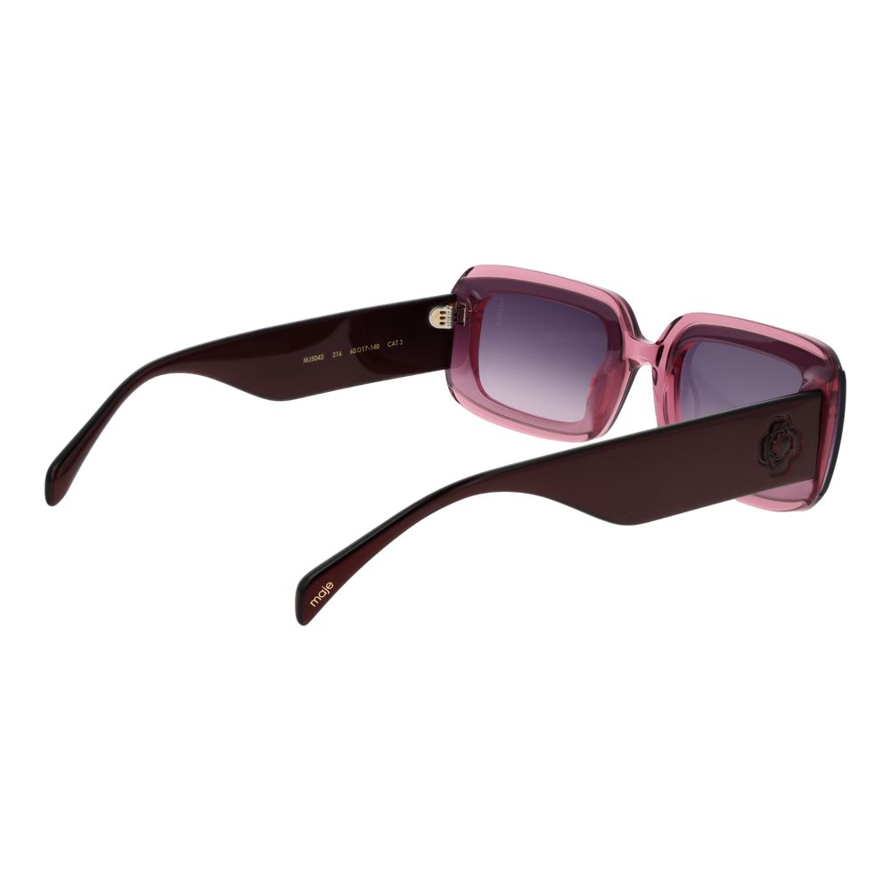 Maje Pink Acetate Sunglasses - Luxe Marca