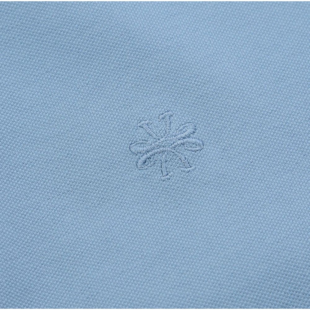 Light Blue Cotton Polo Shirt