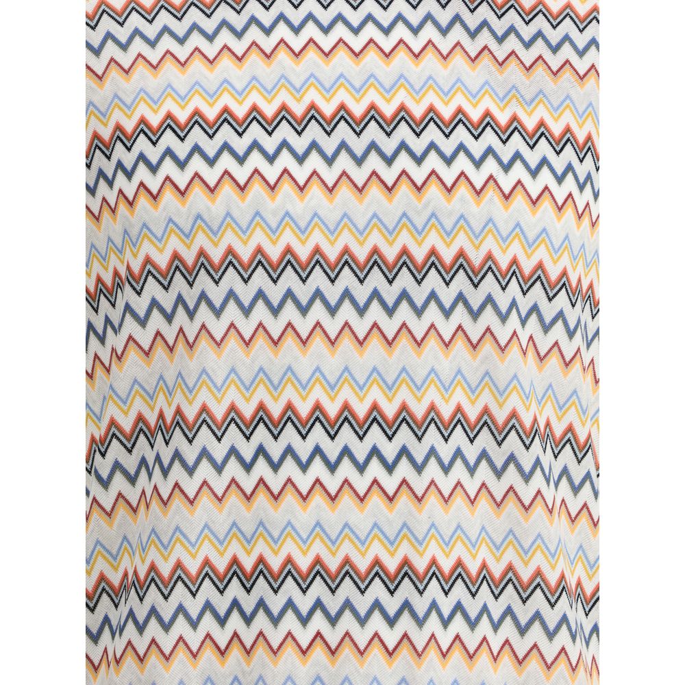ZigZag pattern Knit T-Shirt