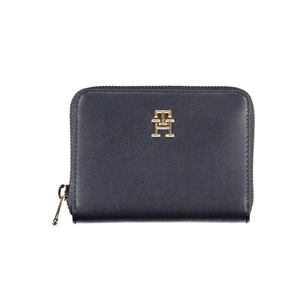 Tommy Hilfiger Blu Poliuretano Women Wallet - Luxe Marca