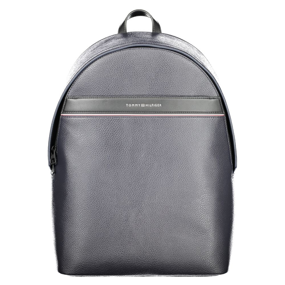 Tommy Hilfiger Blue Polyurethane Men's Backpack