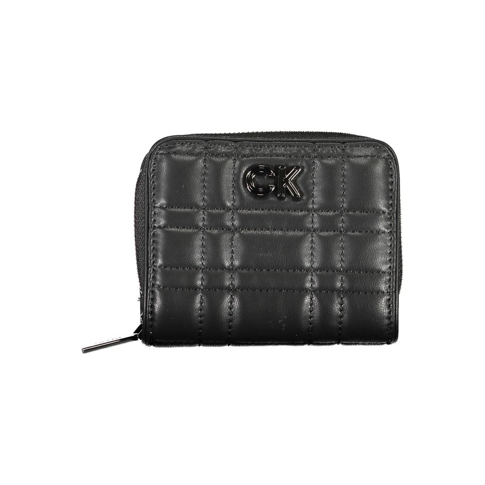 Calvin Klein Nero Polyester Woman Wallet - Luxe Marca
