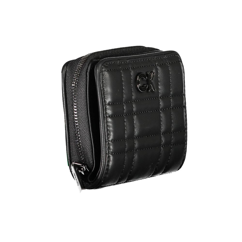 Calvin Klein Nero Polyester Woman Wallet - Luxe Marca
