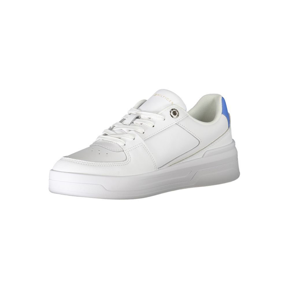 Tommy Hilfiger Bianco Leather Women Sneaker - Luxe Marca