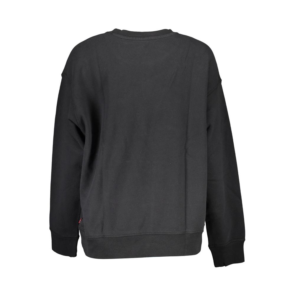 Levi's Black Cotton Women Sweatshirt - Luxe Marca