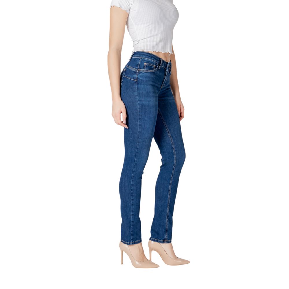 Blue Cotton Jeans & Pant