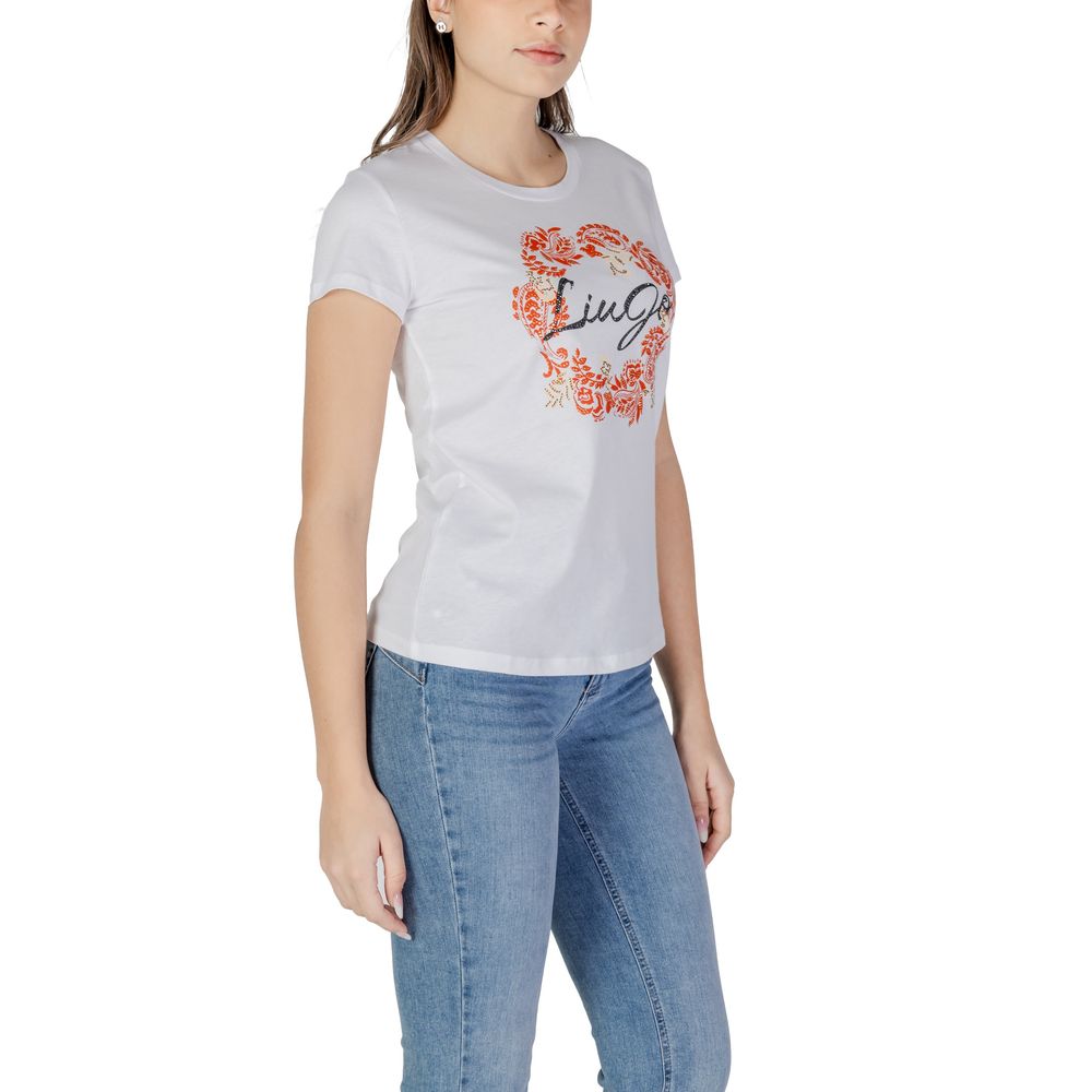 White Cotton Tops & T-Shirt