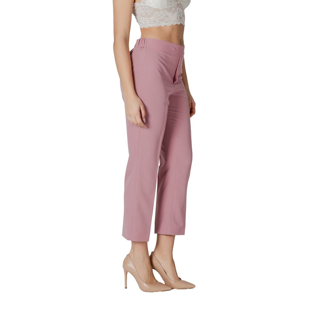 Multicolor Polyester Jeans & Pant
