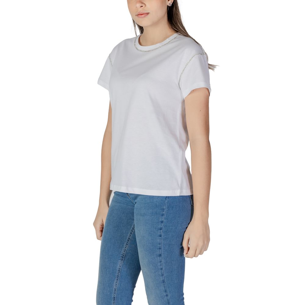 White Cotton Tops & T-Shirt