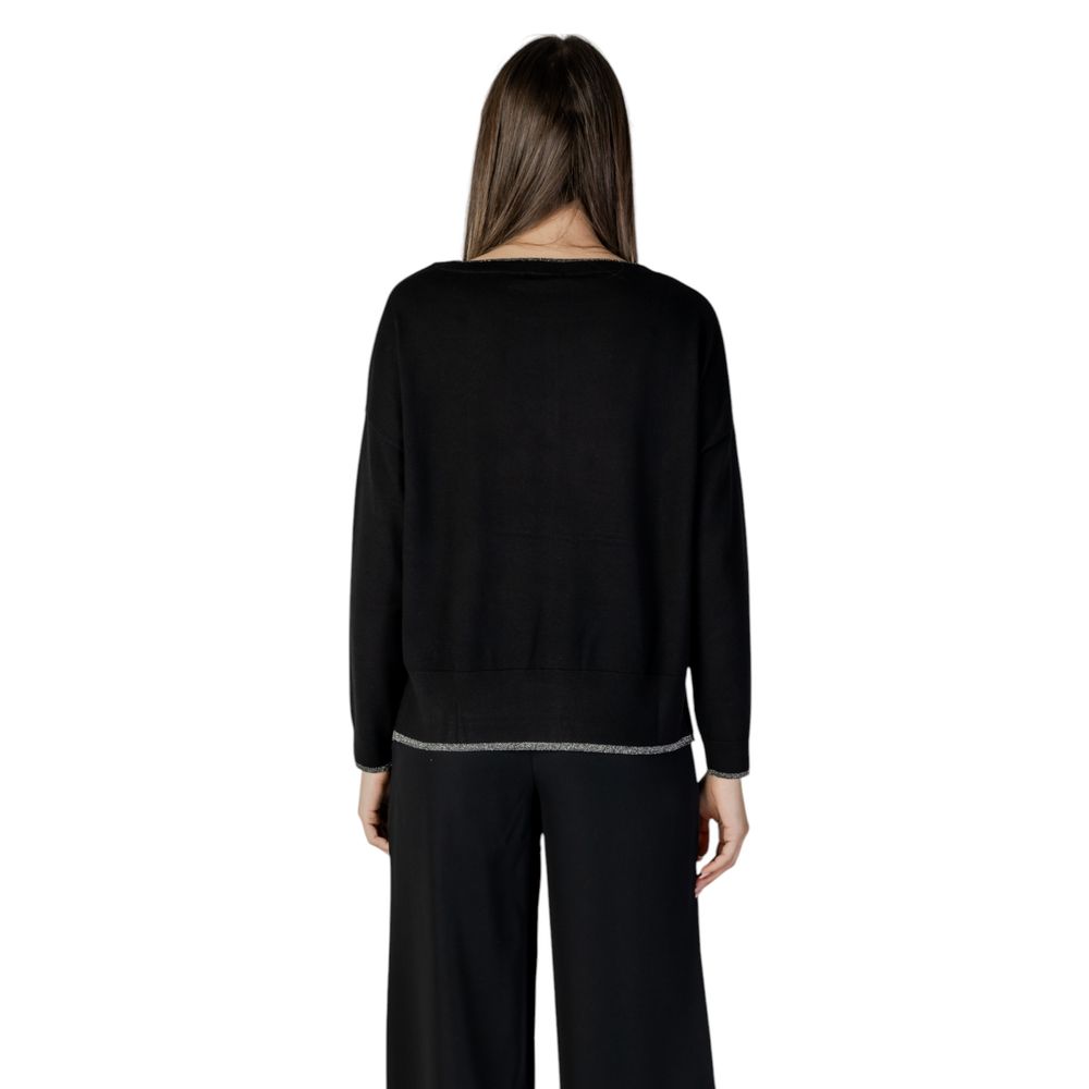 Black Viscose Tops & T-Shirt