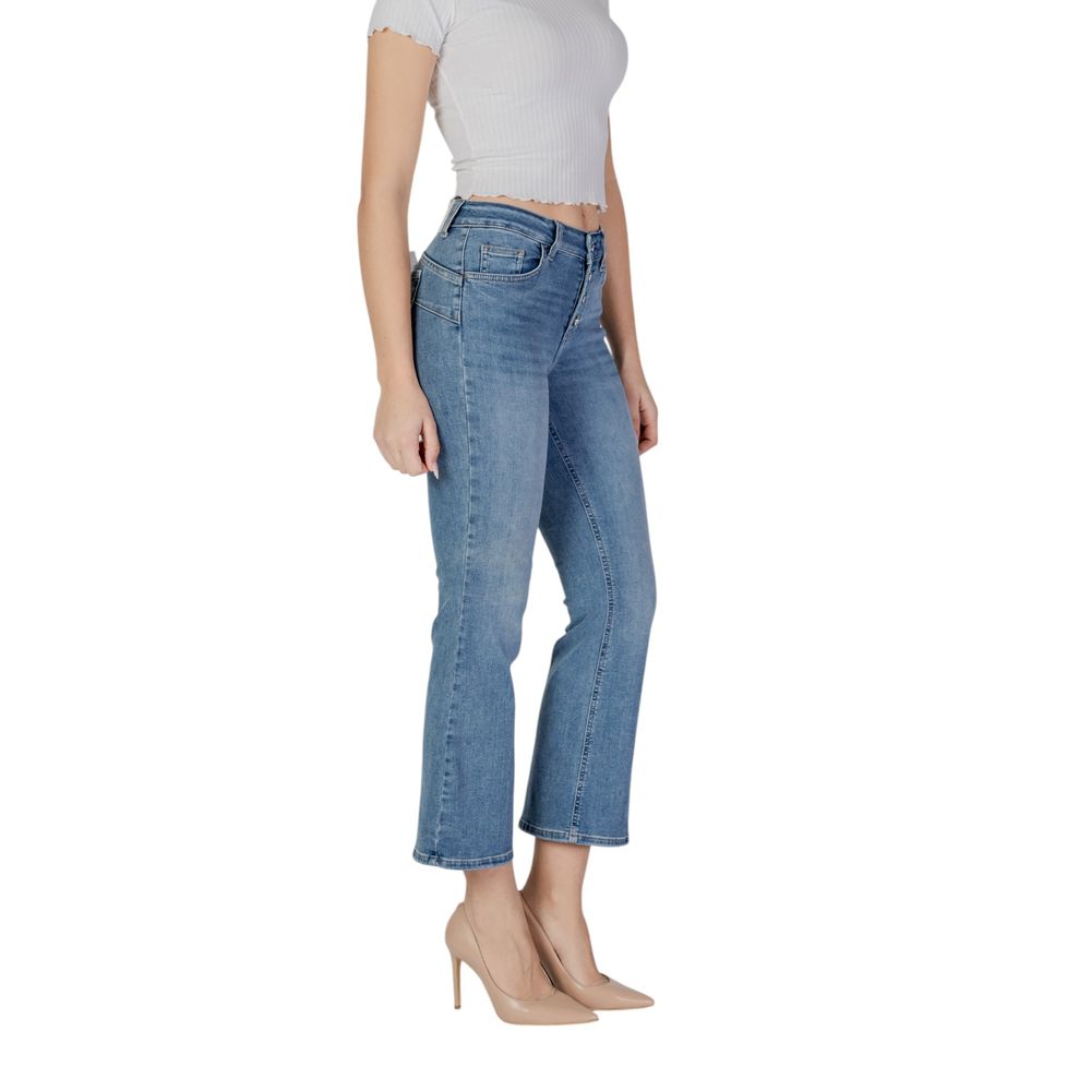 Blue Cotton Jeans & Pant