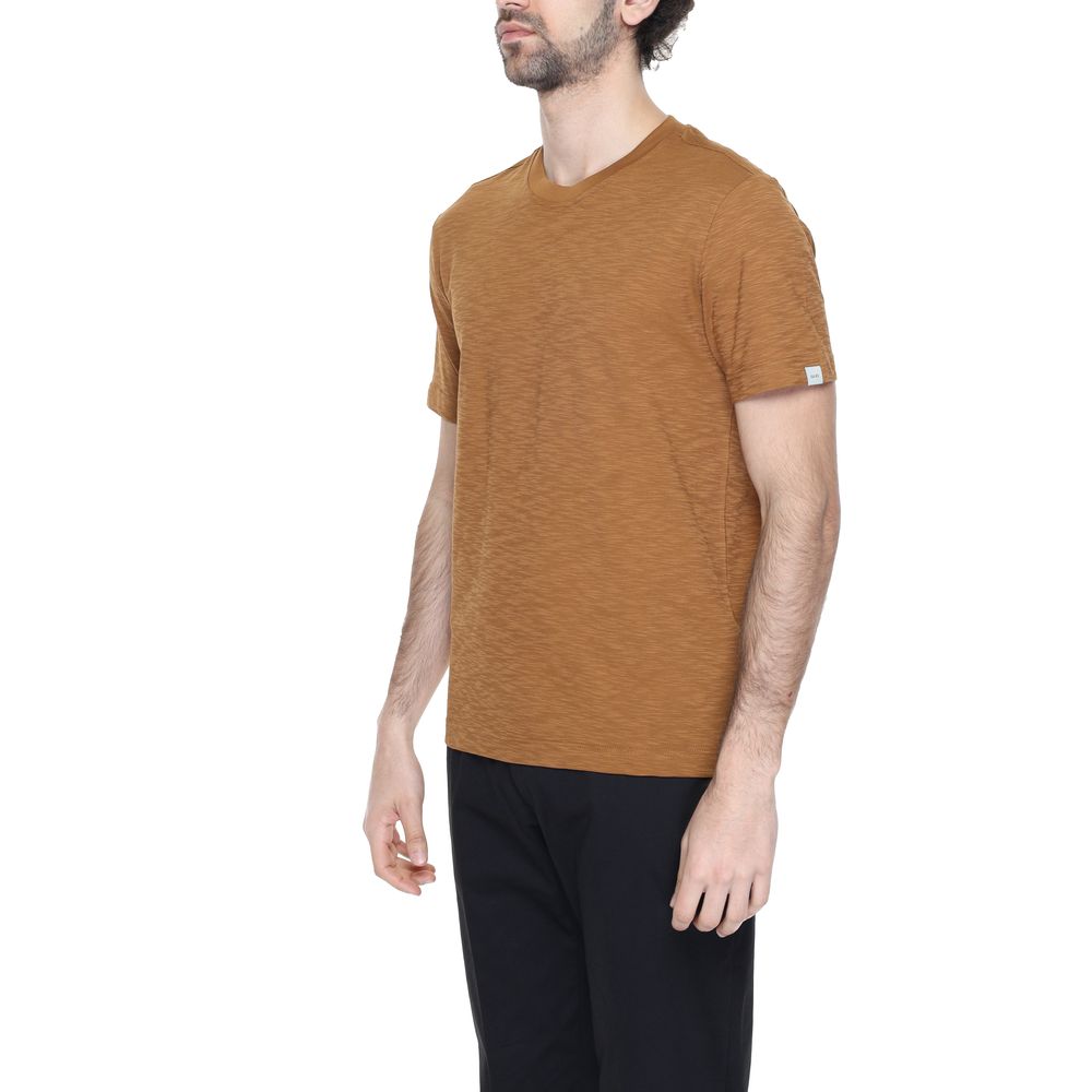 Brown Cotton T-Shirt