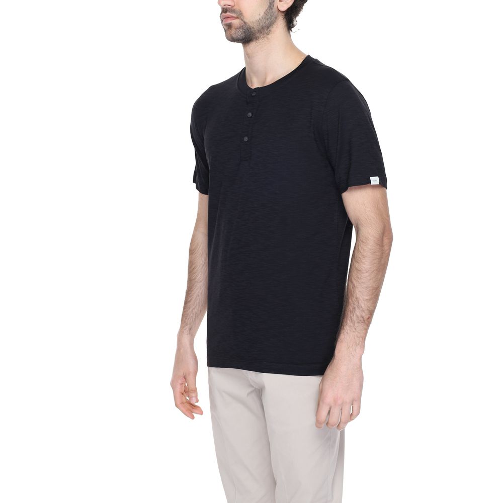 Black Cotton T-Shirt