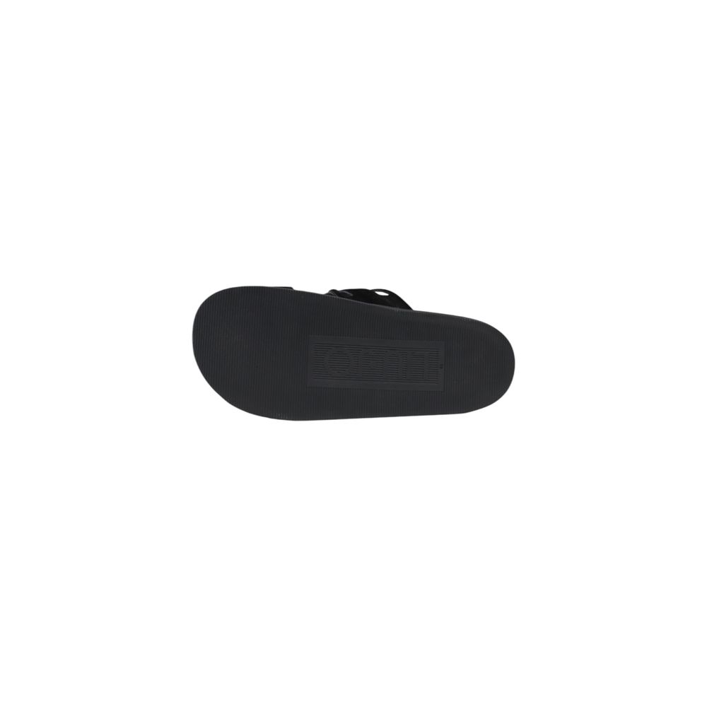 Black Leather Sandal