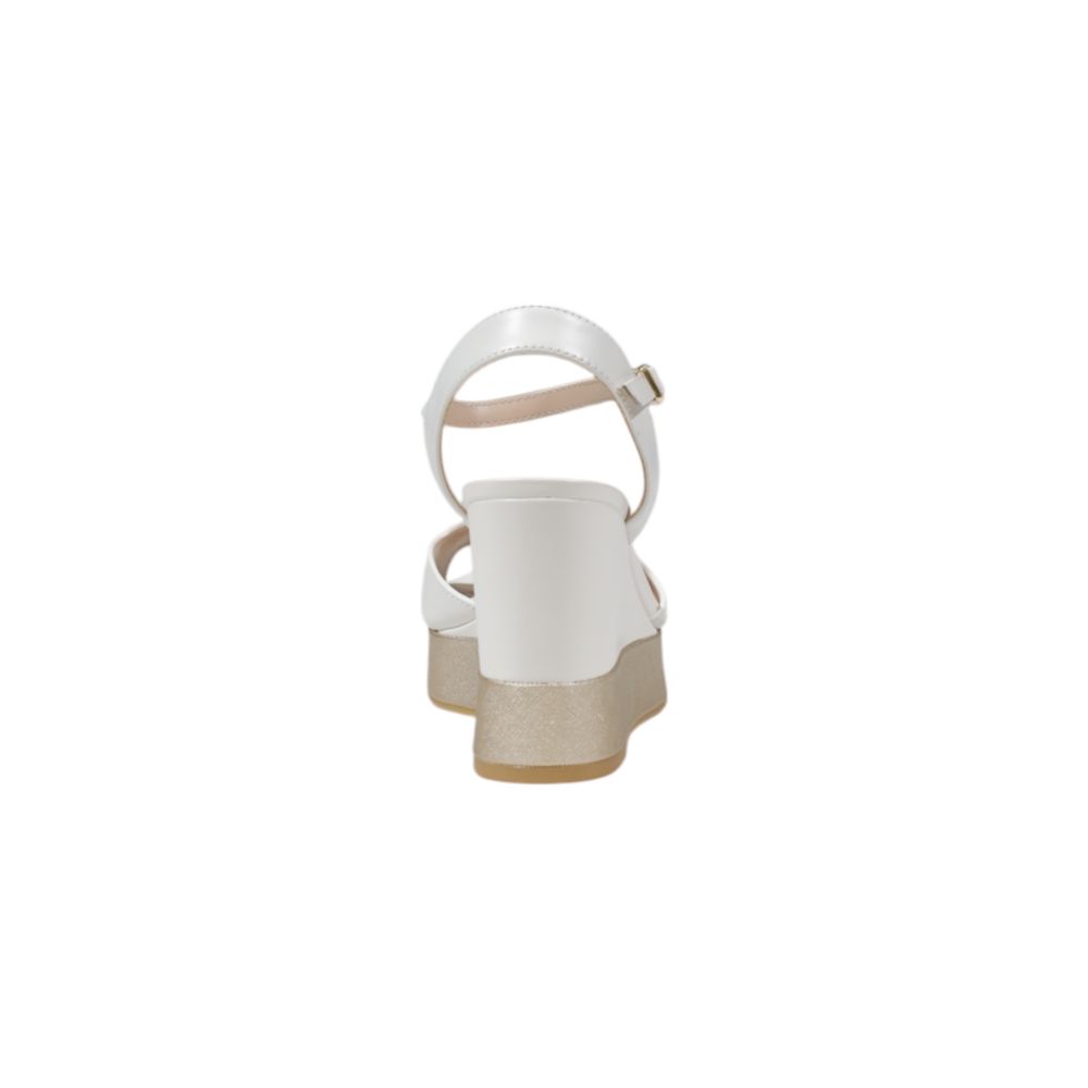 Cream Leather Sandal