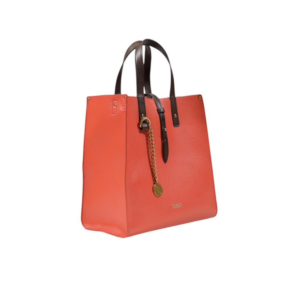 Orange Polyethylene Backpack