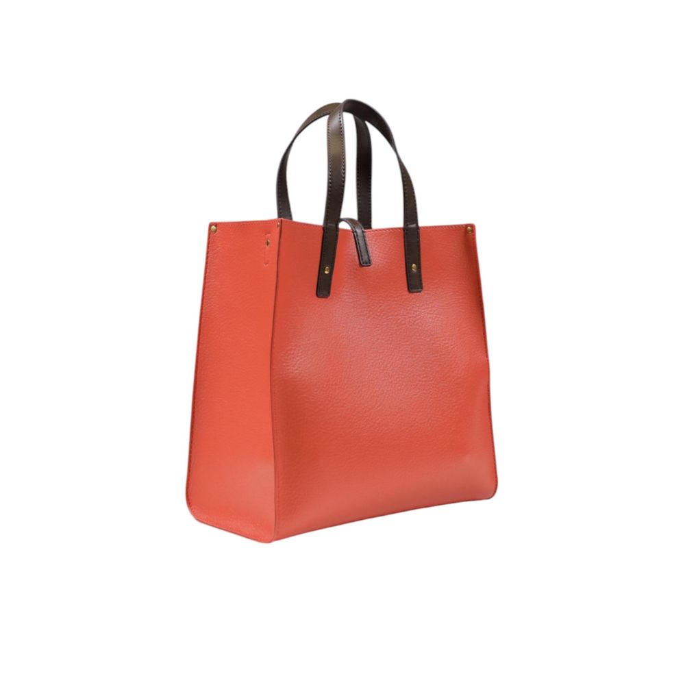Orange Polyethylene Backpack