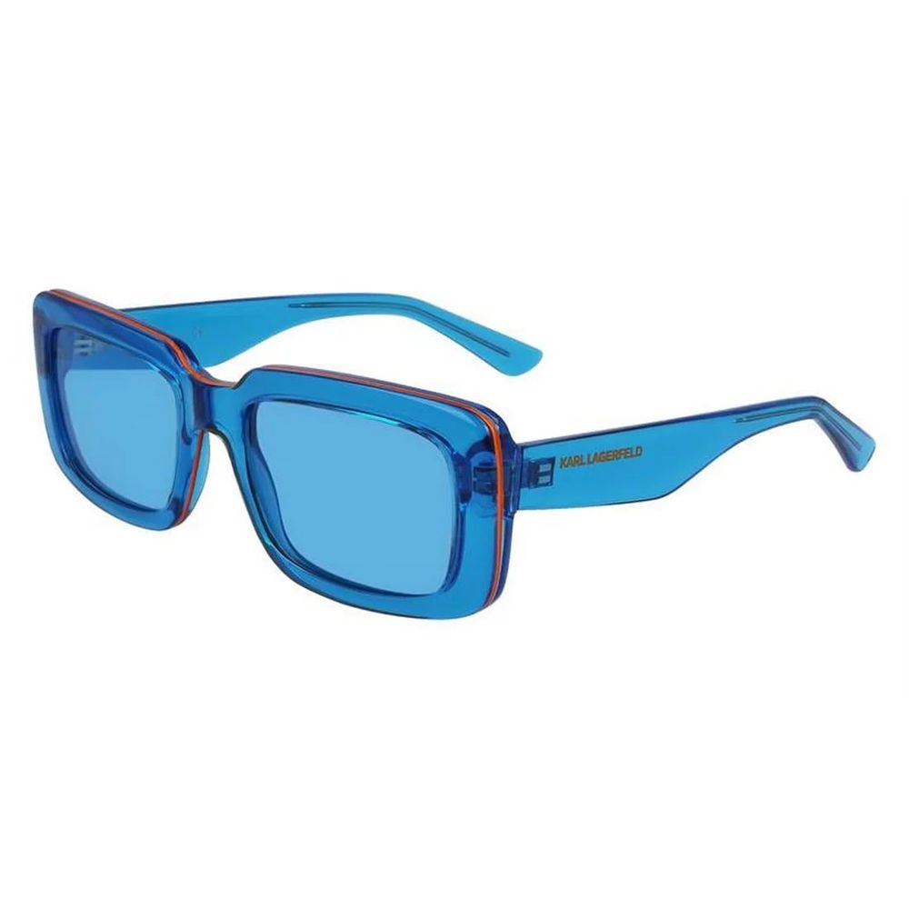 Karl Lagerfeld Blue Injected Sunglasses - Luxe Marca