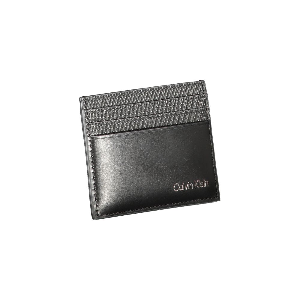 Calvin Klein Black Leather Men Wallet