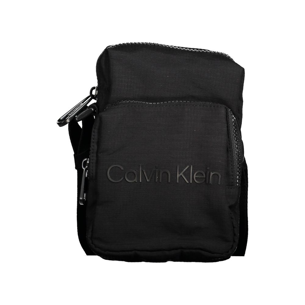 Calvin Klein Nero Nylon Men Shoulder Bag - Luxe Marca