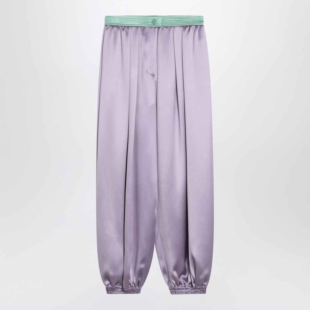 Valentino Valentino Wide lilac silk pants