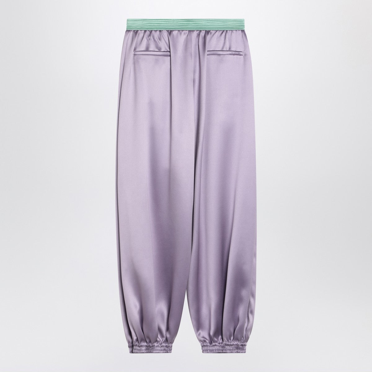 Valentino Valentino Wide lilac silk pants