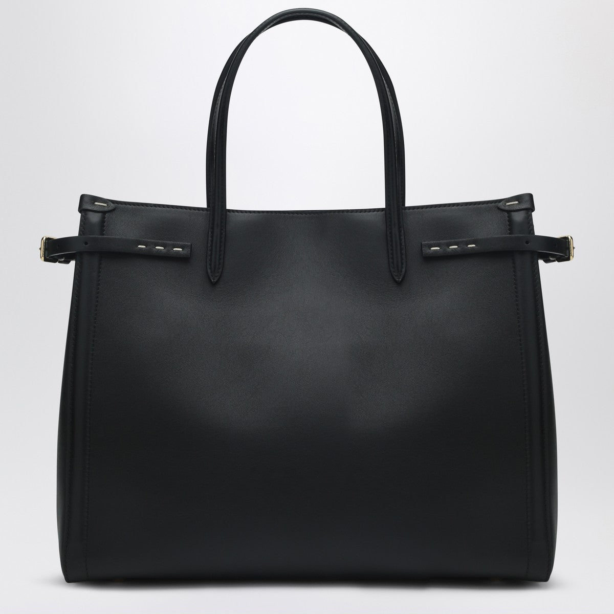Valentino Garavani Valentino Garavani Black leather medium Antibes tote bag