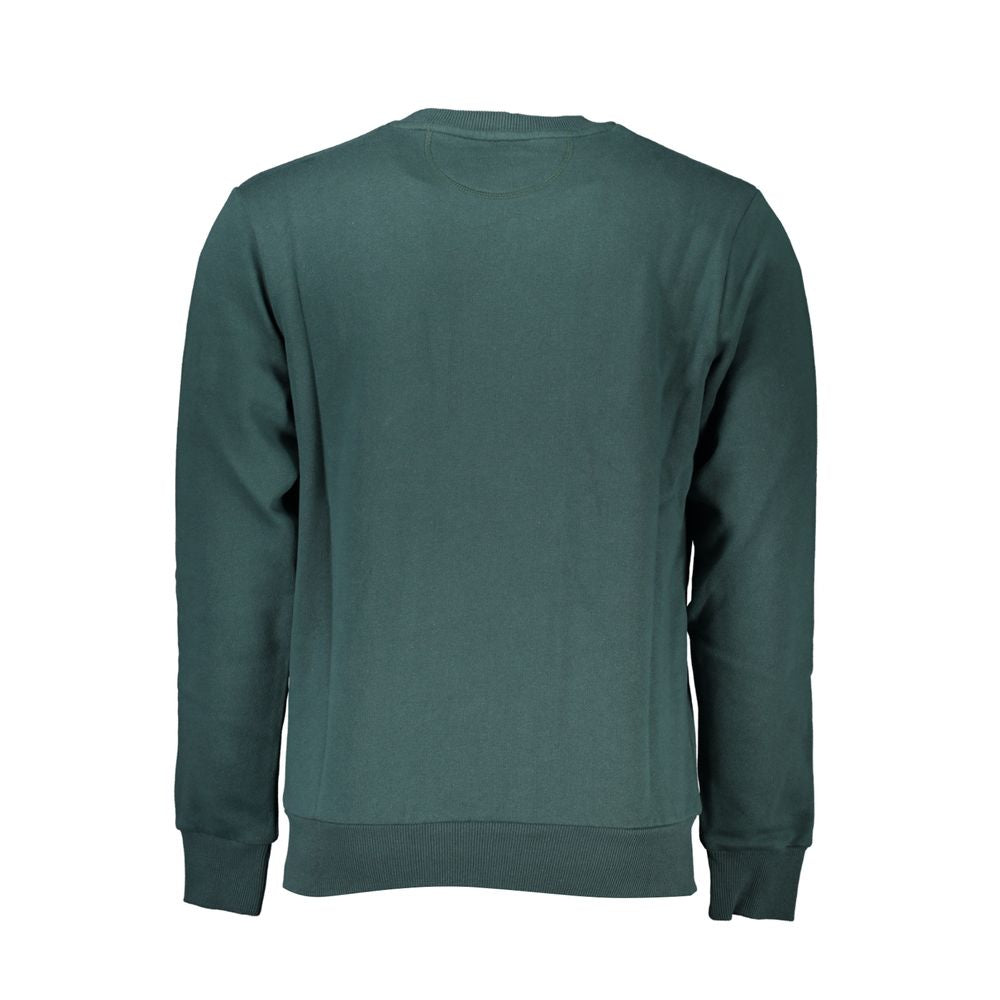 La Martina Verde Cotton Men Sweatshirt